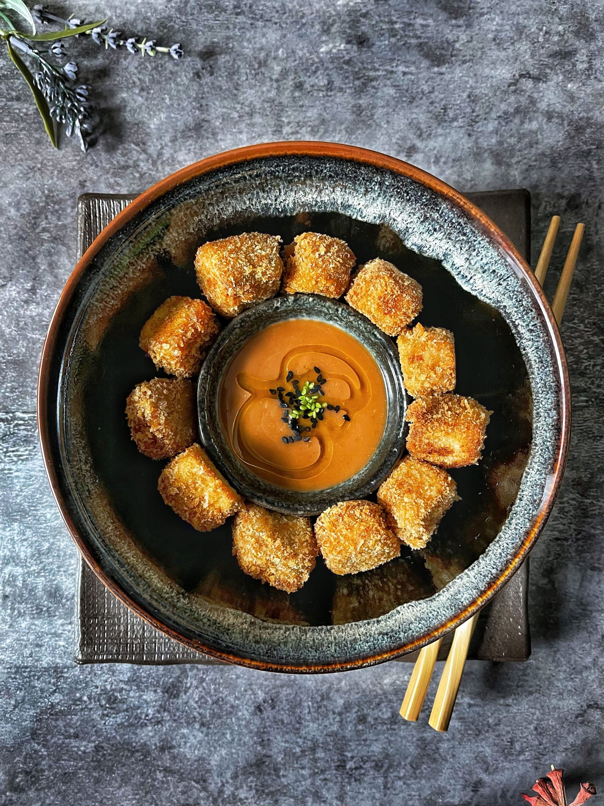 Receta de TOFU MARINADO Y REBOZADO EN PANKO - Recetas OrientalMarket