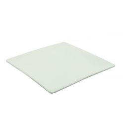 Placa quadrada 25cm - Branco