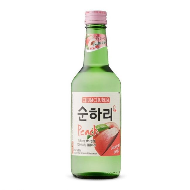 Vino arroz melocoton (SOJU) 360ml Korea (Alc.12%)