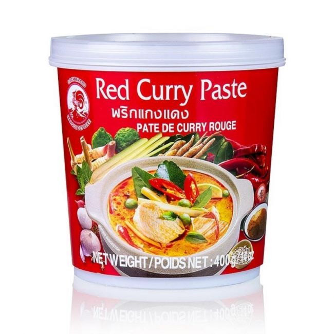 Pasta de curry vermelho (COCK) 400g