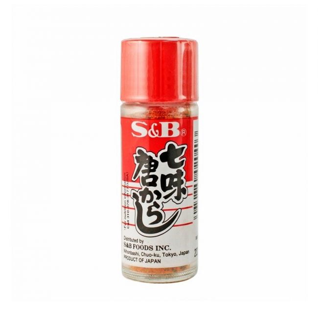 Sete Especiarias - Nanami Togarashi- Shichimi (S&B) 15g