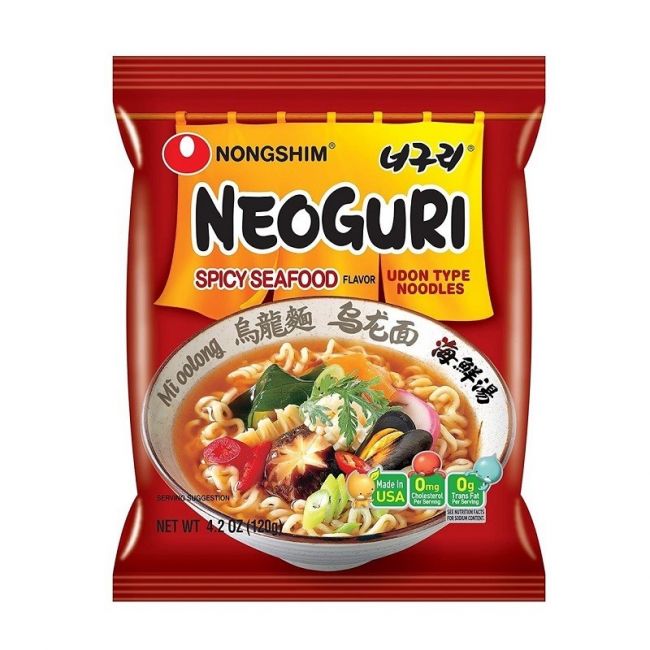 Neoguri udon shellfish-pic (HOT) (NONGSHIM) 120g