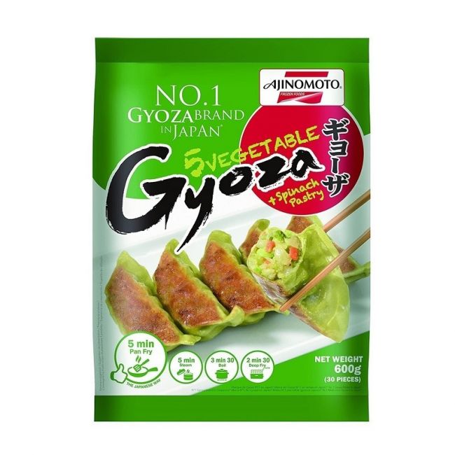 Gyoza de verdura (AJINOMOTO). 30uds 600g