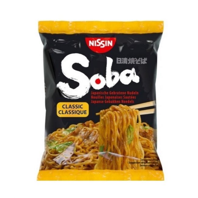 Yakisoba clássico instantâneo (NISSIN). 108 g