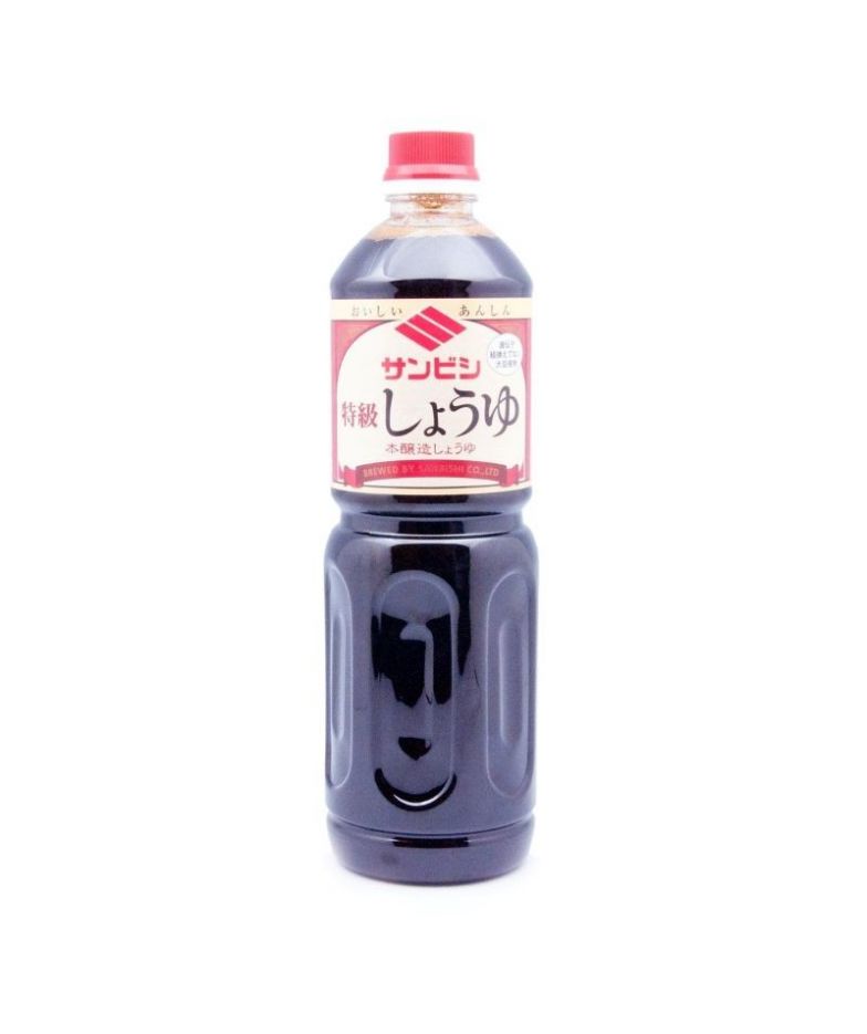 Comprar ONLINE Salsa soja Japonesa (SANBISHI) 1l