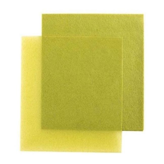 Folhas verdes de soja 20 unidades 18x20cm (GLOBE GOURMET) 70g