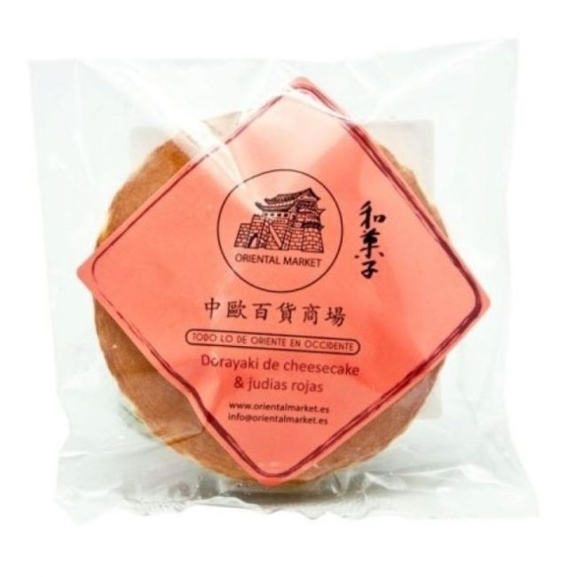 Dorayaki de cheesecake y judia red (ORIENTAL MARKET) 75g