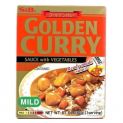 Salsa de curry poco picante con verduras (S&B). 230g