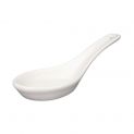 Cuchara 5,25" Porcelana Blanca CLASSIC.