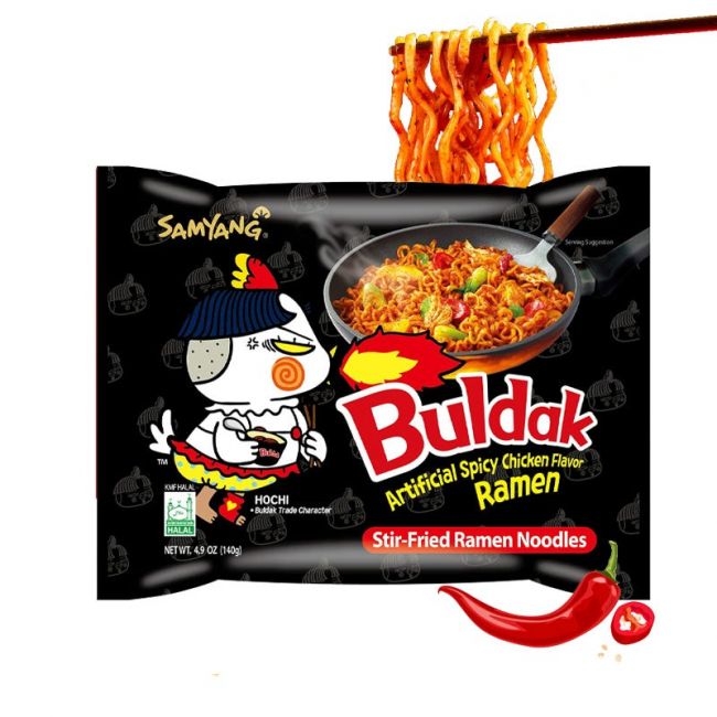 Tallarines BULDAK Pollo Picante (SAMYANG) 140g