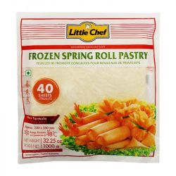 Pasta de Rollo 250mm 40pcs (LITTLE CHEF) 1000g