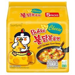 Fideos instantáneos sabor Queso Multi (SAMYANG) 700g (5ux140g)