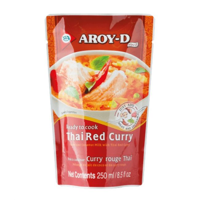 Salsa de curry rojo (AROY-D) 250ml