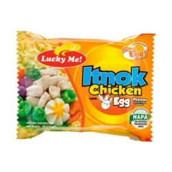 Tallarín Instantáneo de Pollo y Huevo (LUCKY). 50 g