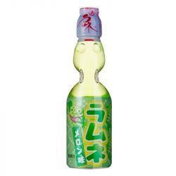 Bebida Ramune gaseosa melón. 200 ml