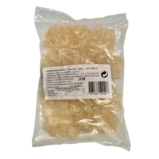 Azúcar Cristalizado Amarillo 400g