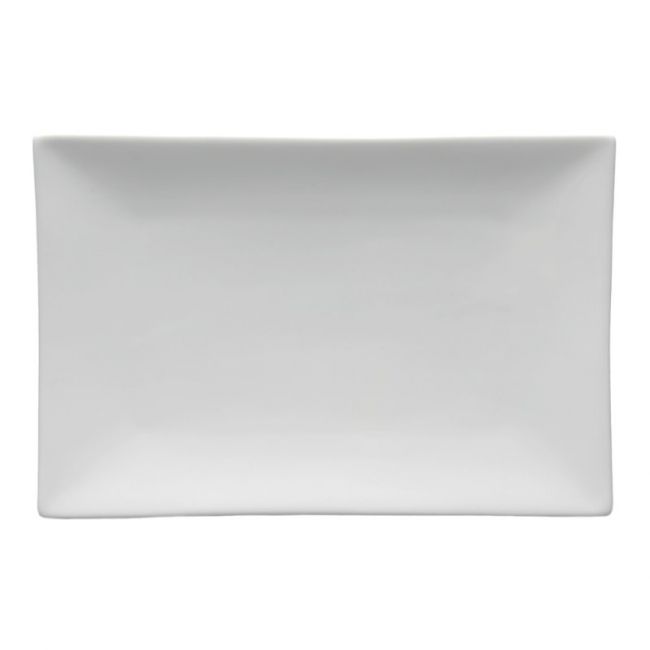 Plato Rectangular 26x18cm - Blanco