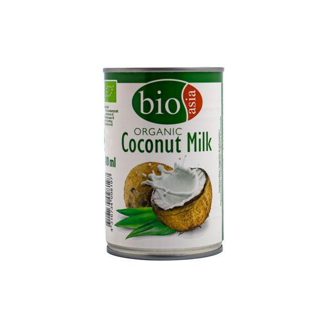 Leite de coco BIO (BIOÁSIA) 400ml