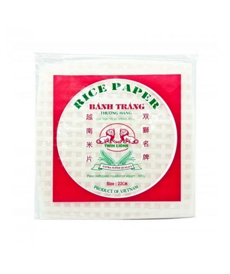 Comprar ONLINE Papel de arroz Deep-Fry 22cm (BAMBOO TREE) 400g