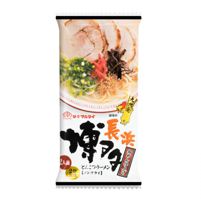 Hakata ramen sem animais (MARUTAI) 185g (2p)