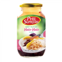 Halo halo mistura de frutas...