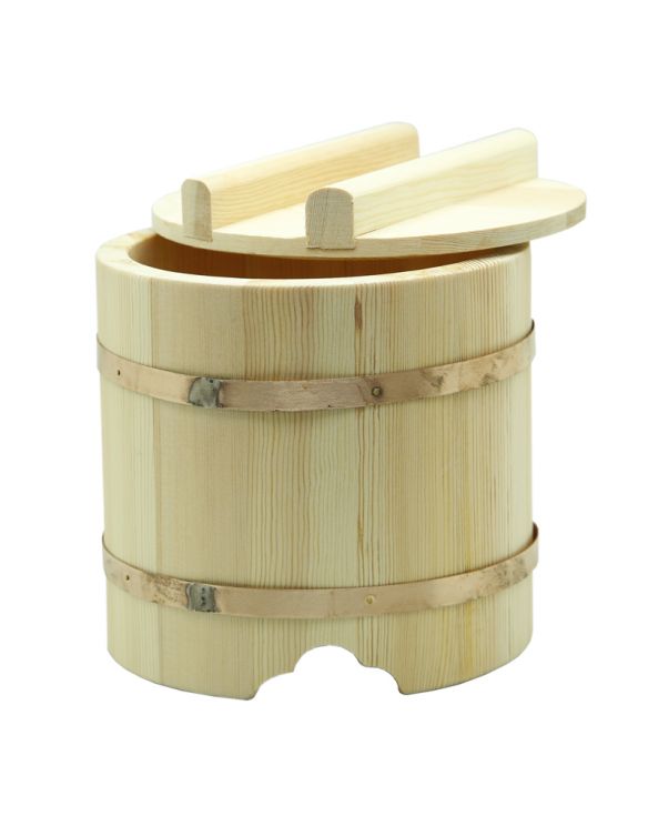 Termo de madera para arroz (OHITSU) 24X19,5cm