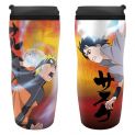 NARUTO SHIPPUDEN - Caneca de viagem Naruto Vs Sasuke