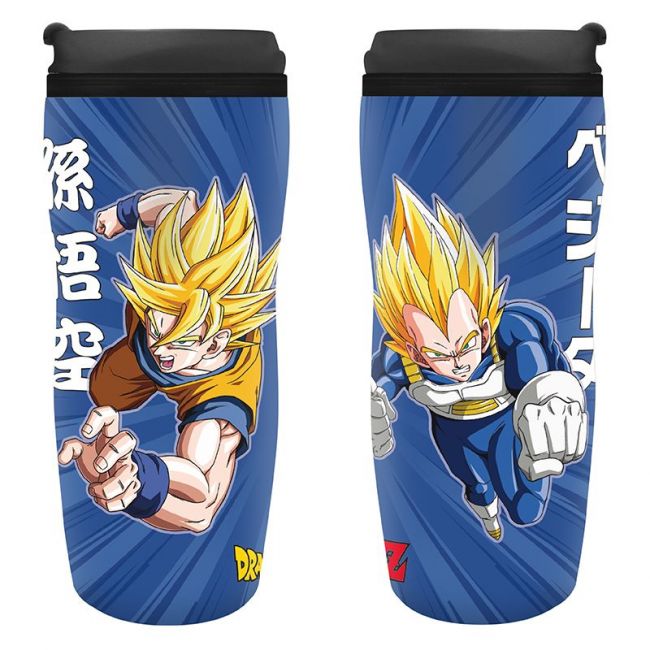 DRAGON BALL - Caneca de viagem DBZ/Goku e Vegeta