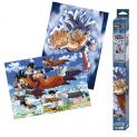 DRAGON BALL SUPER - Conjunto 2 Posters Chibi - Goku & amigos (52x38)