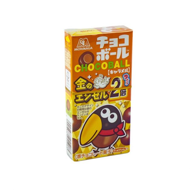 Bolas de caramela cobertas de chocolate (MORINAGA) 28g