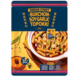 Topokki sabor salsa de soja y ajo