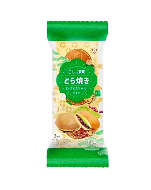 Dorayaki matcha y judia roja (TOKIMEKI) 165g