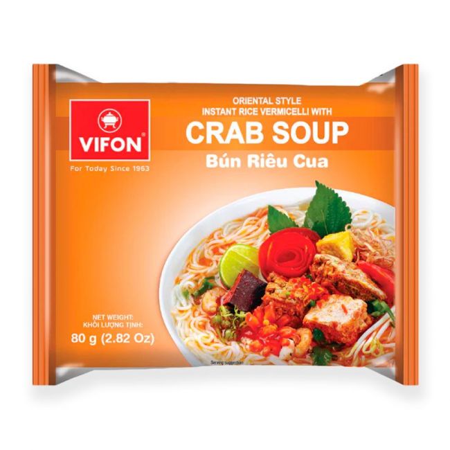 Macarrão de arroz sabor caranguejo (VIFON) 60g