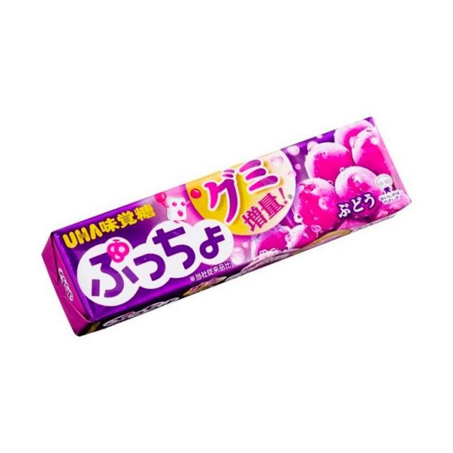 Doce de uva macio Mikakuto puccho (UHA) 51g