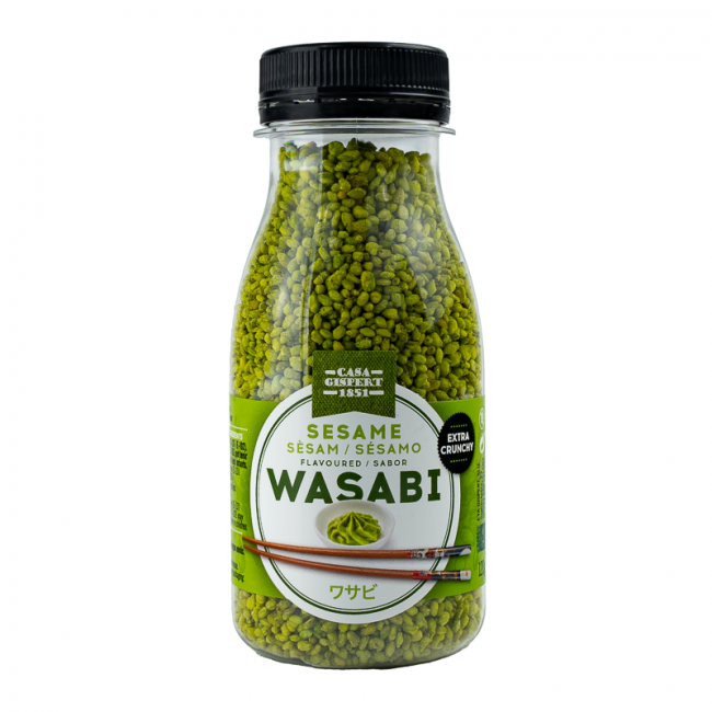 Sementes de gergelim sabor wasabi (CASA GISPERT) 120g