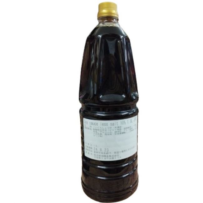 Molho de soja Shoyu Koikuchi menos sal (SHIBANUMA) 1,8L