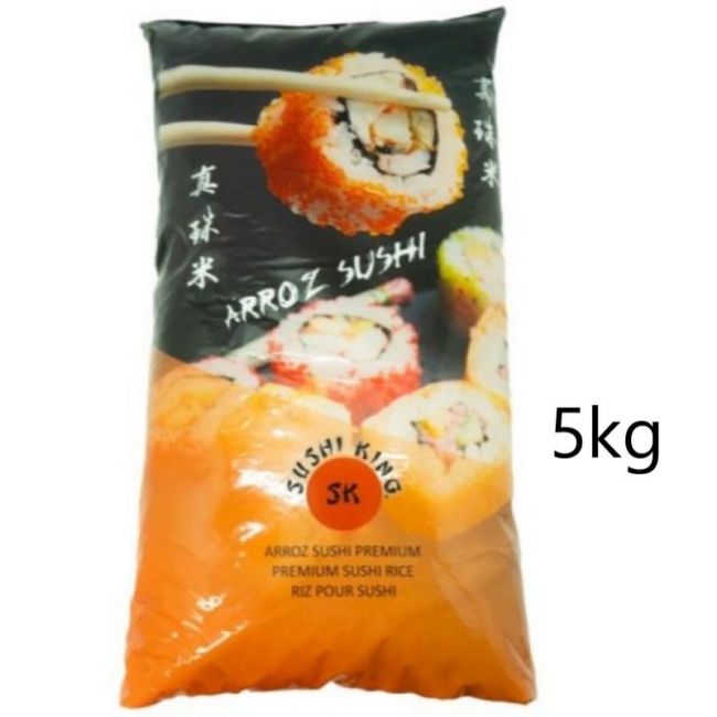 Arroz japonês para sushi (SUSHI KING) 5kg