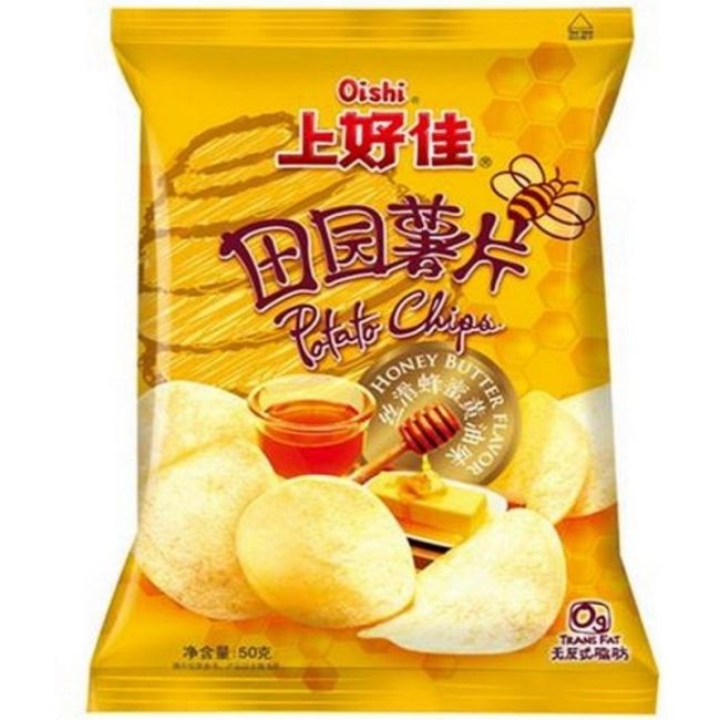 Batata fritas sabor mel e manteiga (OISHI) 50g