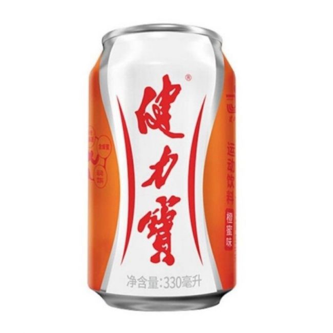 Bebida refrescante con sabor a naranja (JIANLIBAO) 330ml