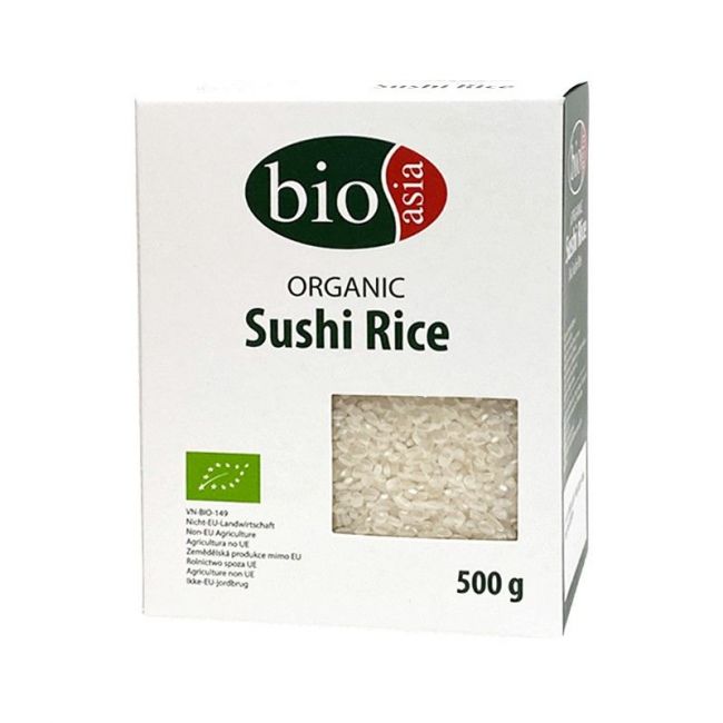 Arroz sushi redondo (BIOASIA) 500g