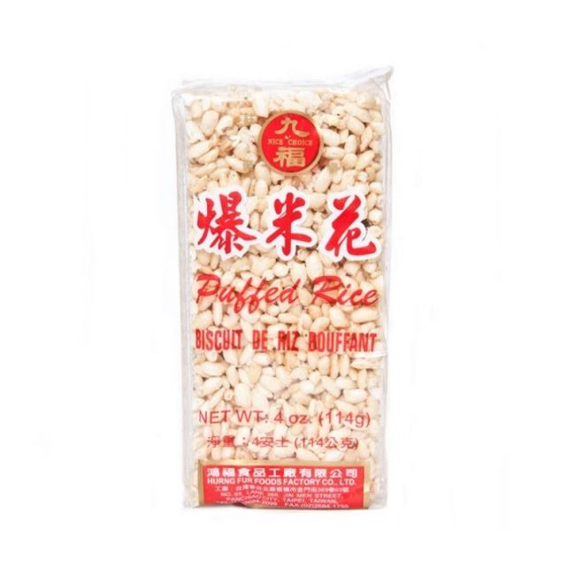 Galleta arroz inflado (QIO FU) 114g