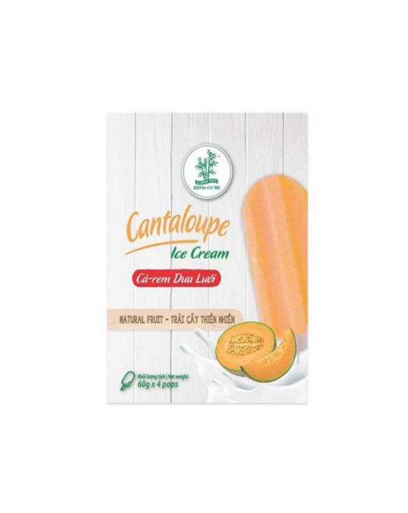 Helado sabor melón cantalupo (BAMBOO TREE) 60g