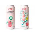 Bebida refrescan con melocotón y jugo de melocotón (ZHEN ZHI) 490ml