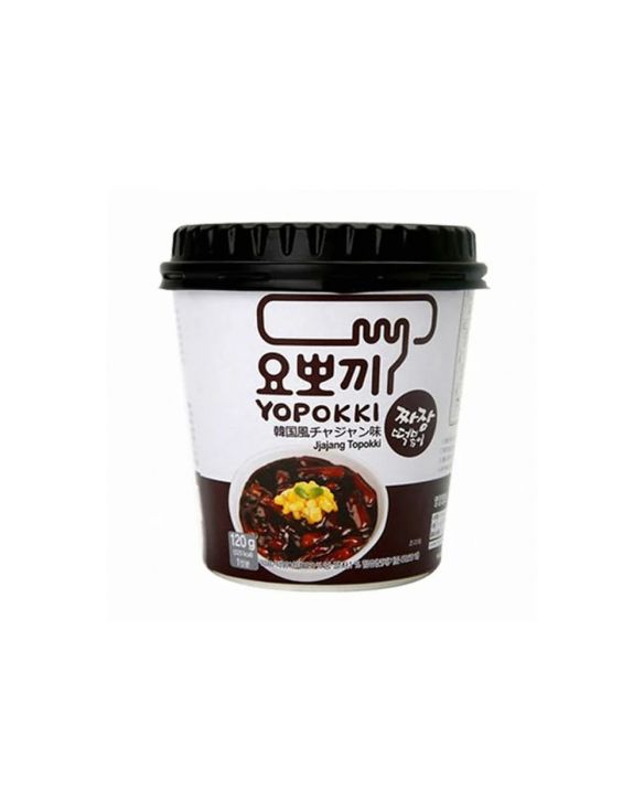 Pastel de arroz jjajang coreano cup (YOPOKKI) 120g