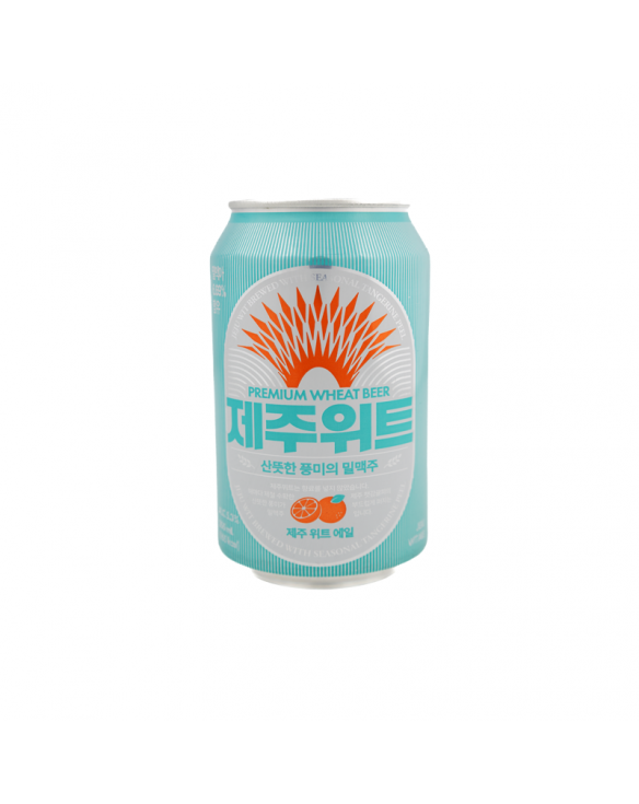 Cerveza wit ale (JEJU) lata 355ml (Alc.5.3%)