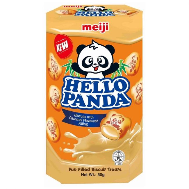 Bolinhos Olá Panda caramel (MEIJI) 50g