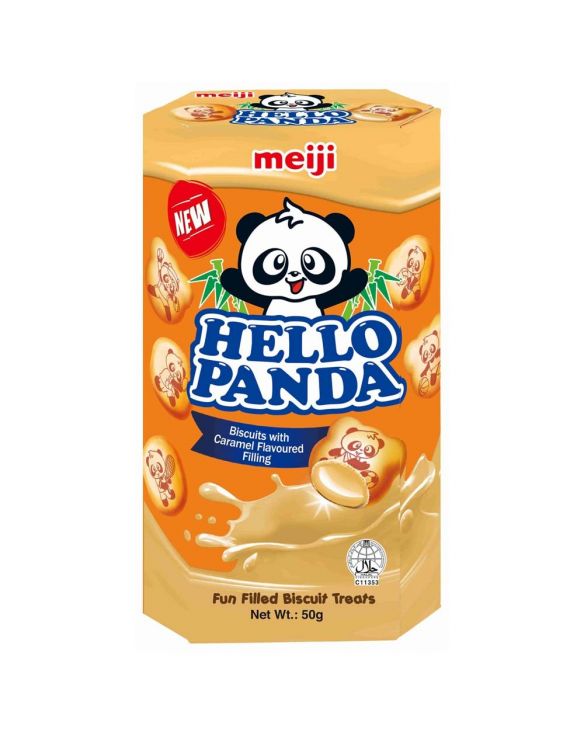 Galletas Hello Panda caramelo (MEIJI) 50g