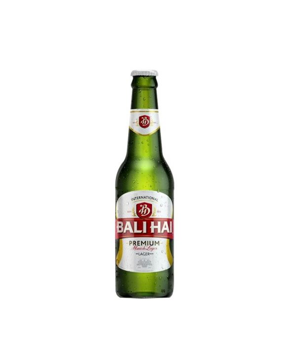 Cerveza indonesia Premium (BALI HAI) 330ml (Alc.4.9 %)