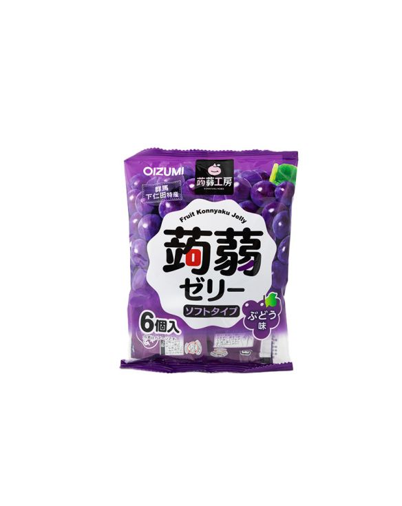 Gelatina de uva shimonita konjac (OIZUMI) 106g