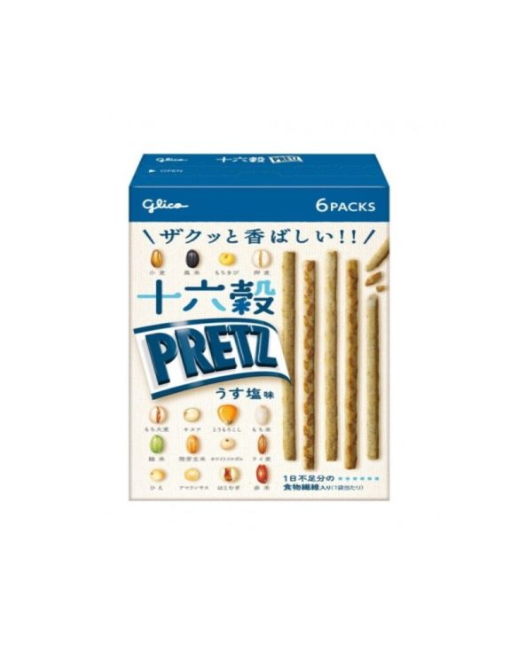 Palitos salados con 16 tipos de granos (PRETZ) 60g